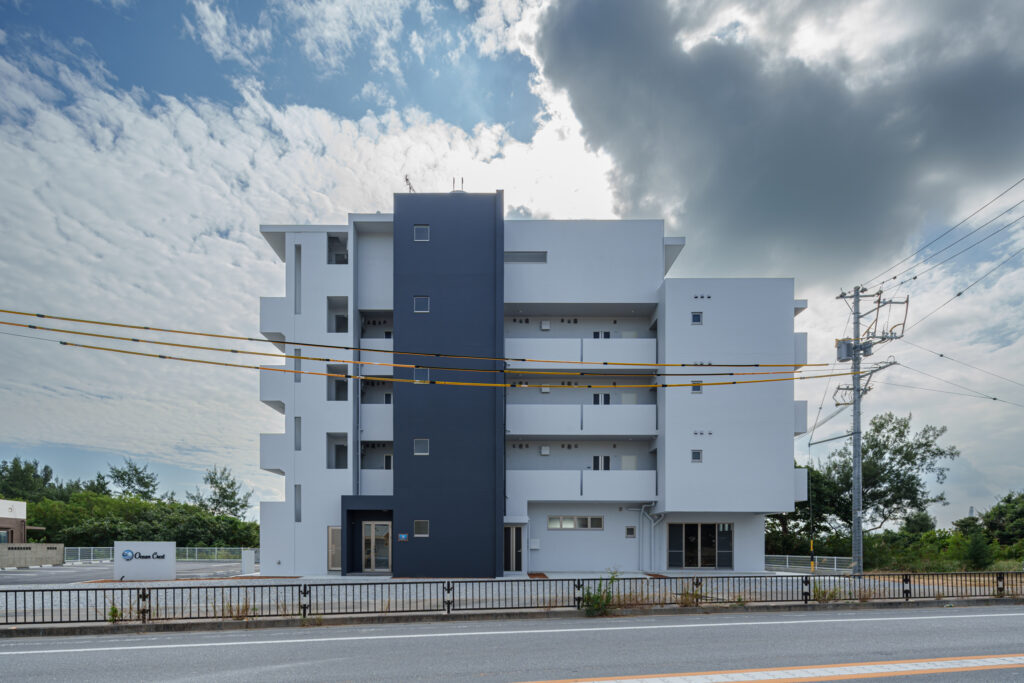 【沖縄の賃貸併用住宅】北部の美しい海を眺める共同住宅