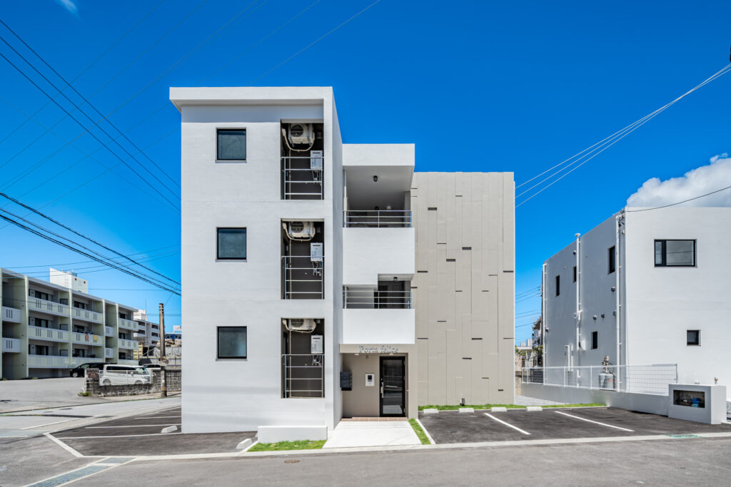 【沖縄のアパート・共同住宅】那覇エリア近く＆デザインで入居率を意識